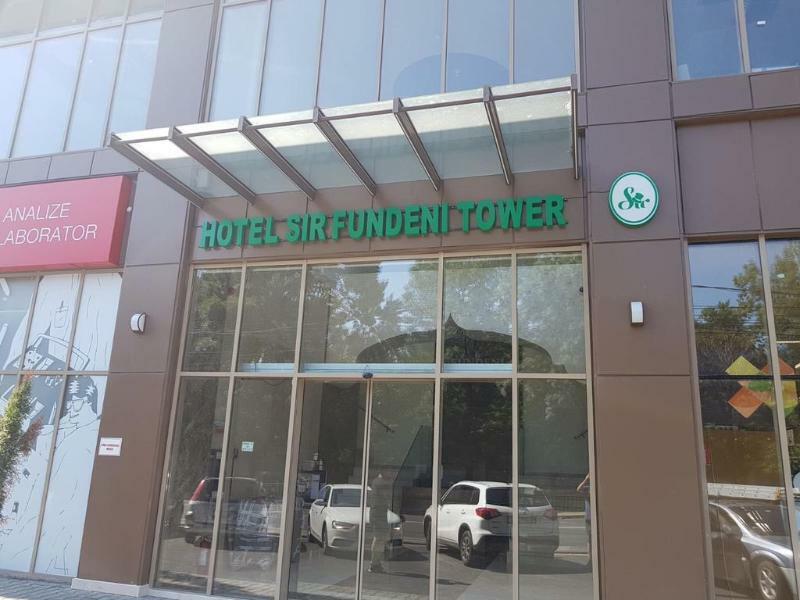 Aparthotel Sir Fundeni Tower Bukares Bagian luar foto